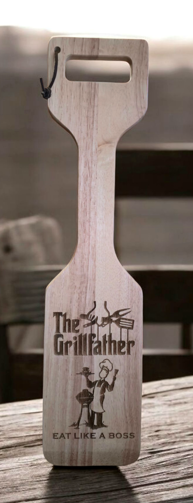 Wooden Grill Scraper (2 pc. Set)