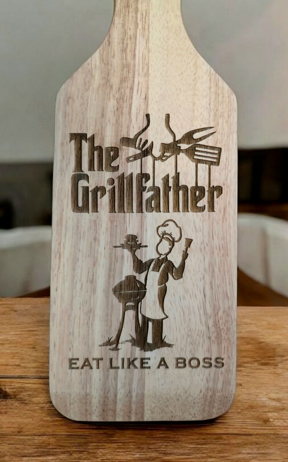 Wooden Grill Scraper (2 pc. Set)