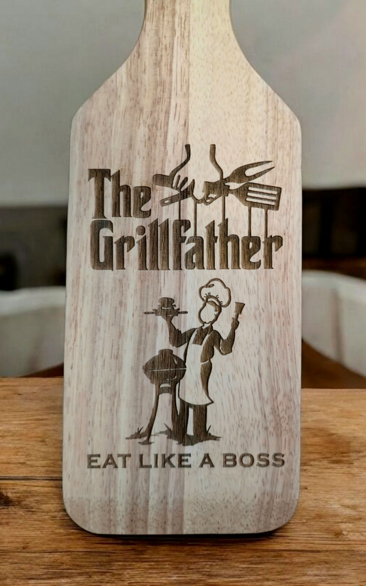 Wooden Grill Scraper (2 pc. Set)