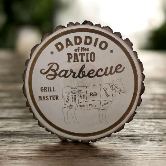 Basswood Live Edge Round