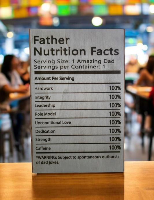 Father Nutrition Facts