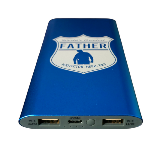 Anodized Aluminum Power Bank (Shield)