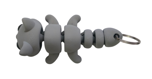 Kitten Flexi Keychain