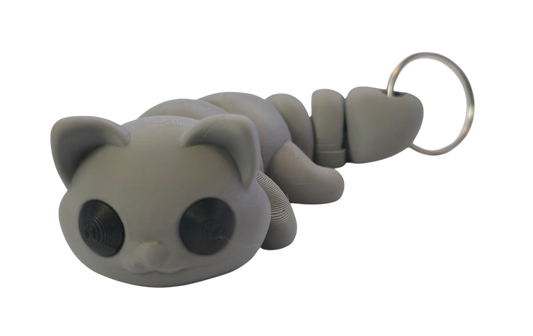Kitten Flexi Keychain