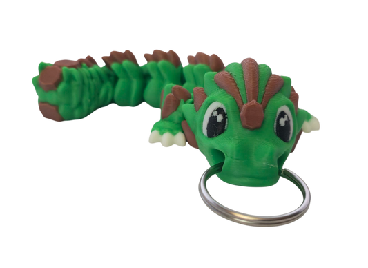 Baby Dragon Flexi Keychain (4 color)