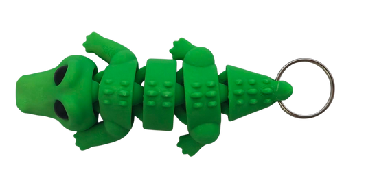 Crocodile Flexi Keychain