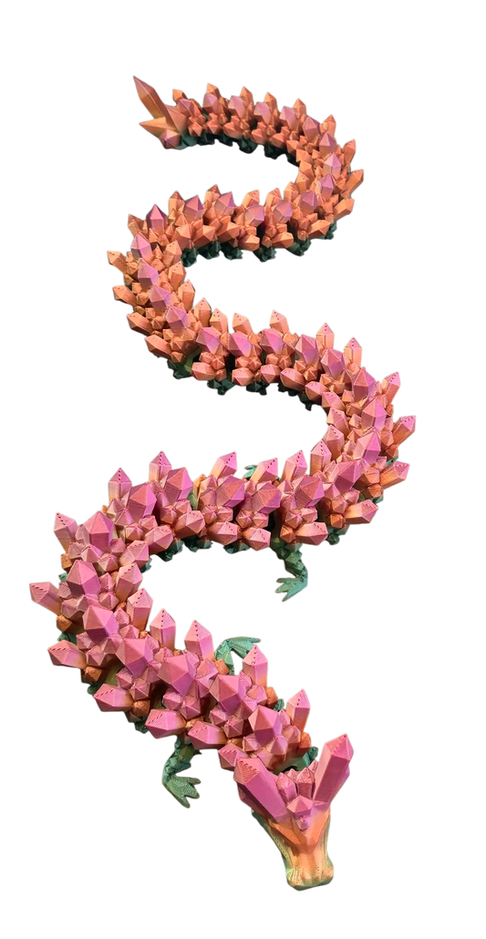 Large Crystal Dragon (Rainbow 1)