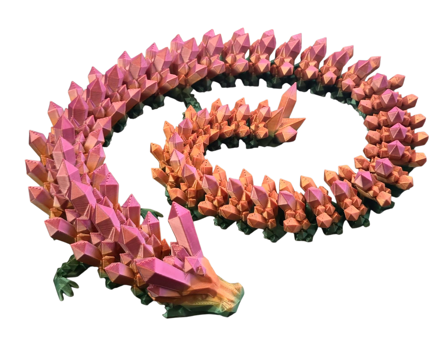 Large Crystal Dragon (Rainbow 1)