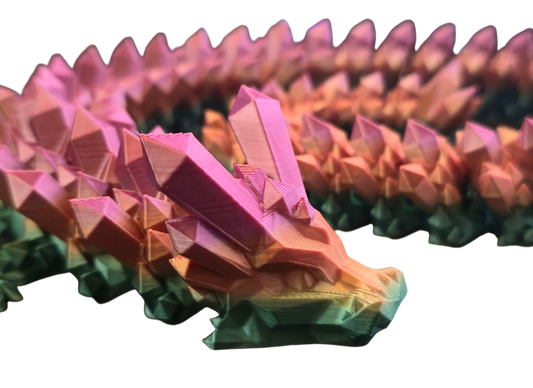 Large Crystal Dragon (Rainbow 1)