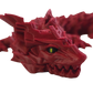 Spikey Dragon with Moveable Jaw (Red)